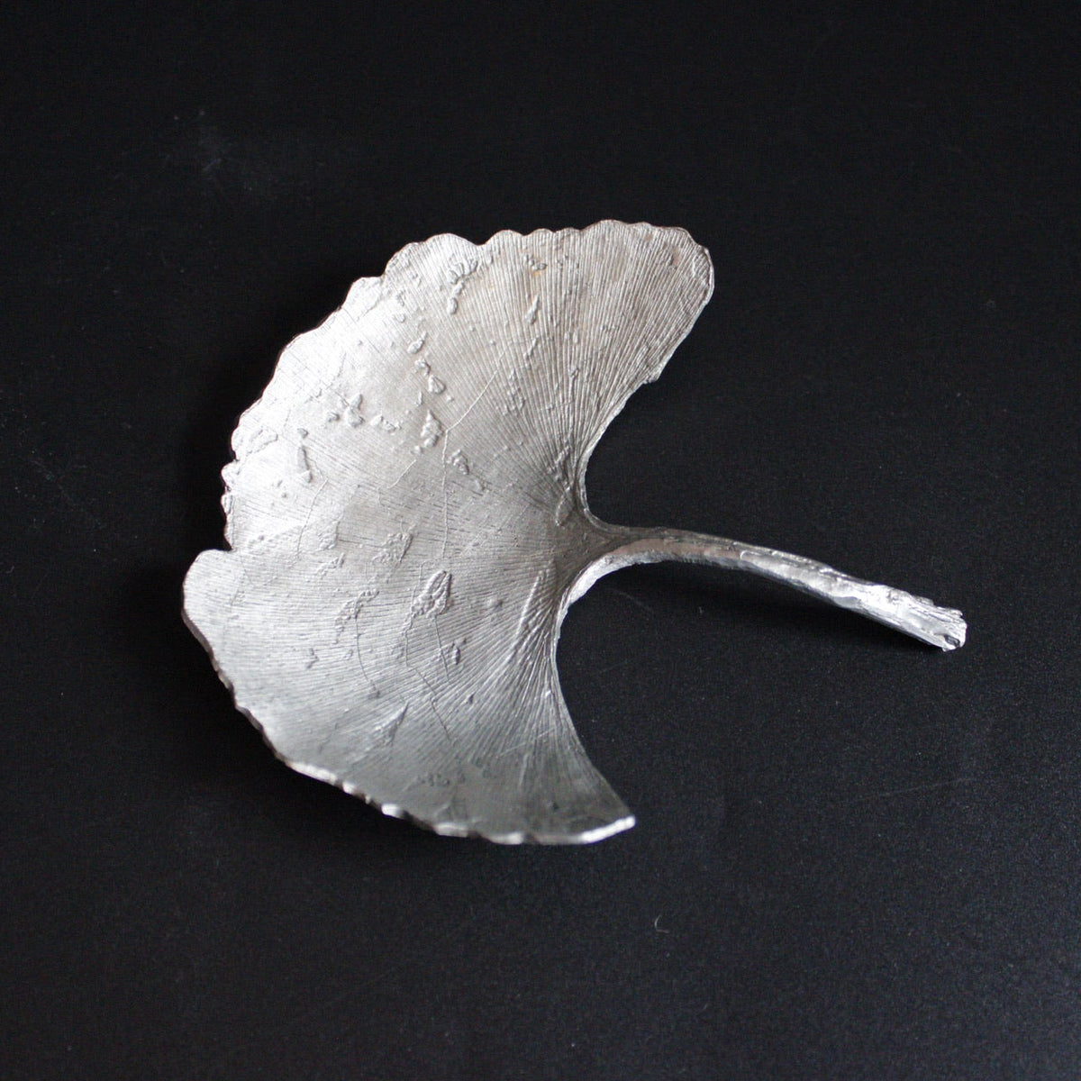 Don Drumm Cast Aluminum Ginkgo Leaf