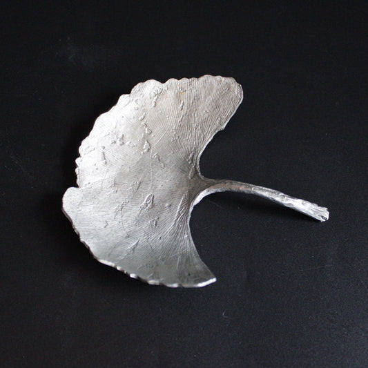 Don Drumm Cast Aluminum Ginkgo Leaf