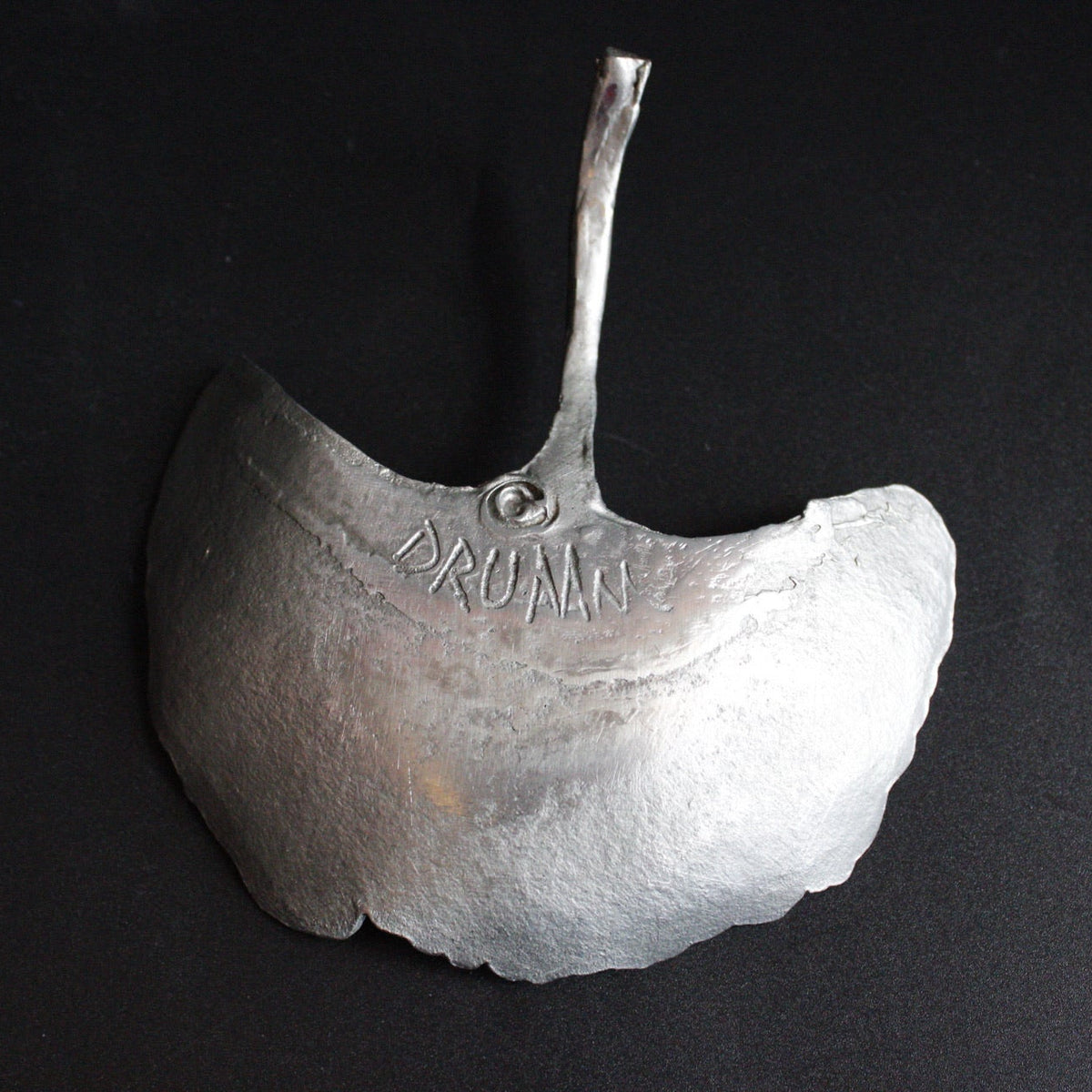 Don Drumm Cast Aluminum Ginkgo Leaf