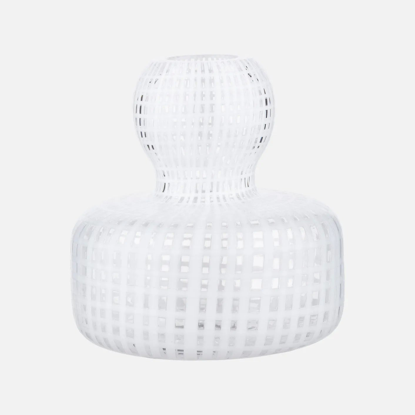 White Filigree Flower Vase by Marimekko
