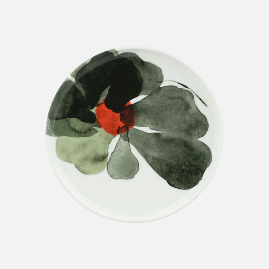 Marimekko ceramic stoneware plate featuring Valssi pattern, 20cm