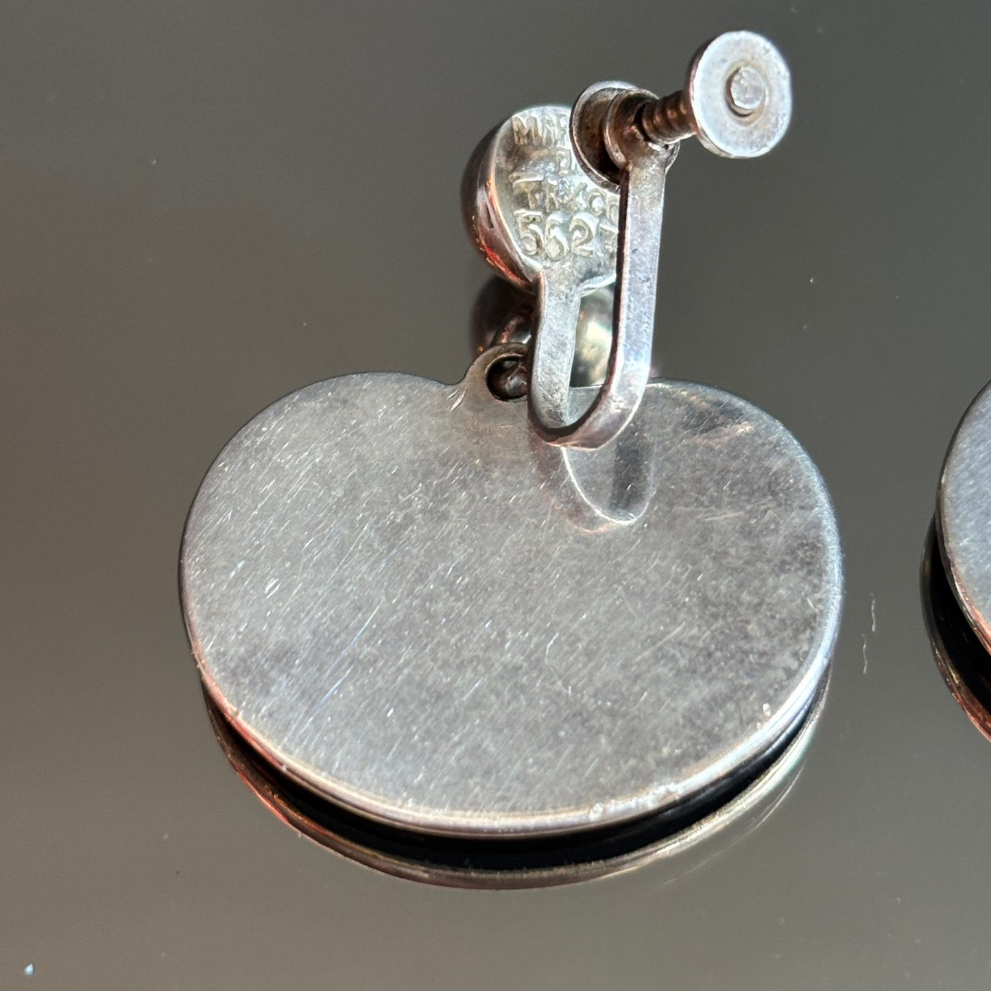 Margot de Taxco Mexican Sterling Silver & Enamel Confetti Earrings