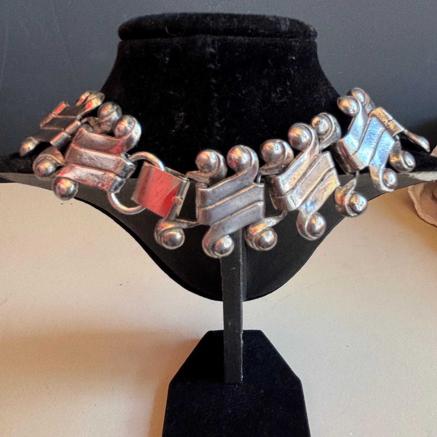 Vintage William Spratling for Silson Silverplate Link Necklace