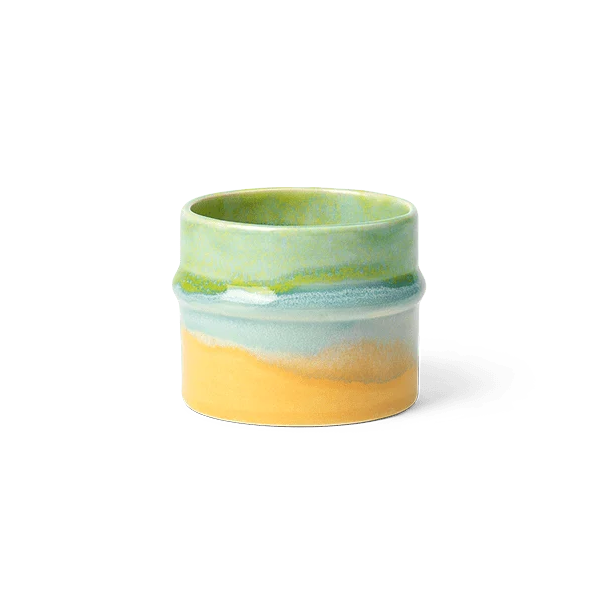 Kähler Poppery - 9.1 oz Colorful Ceramic Mug