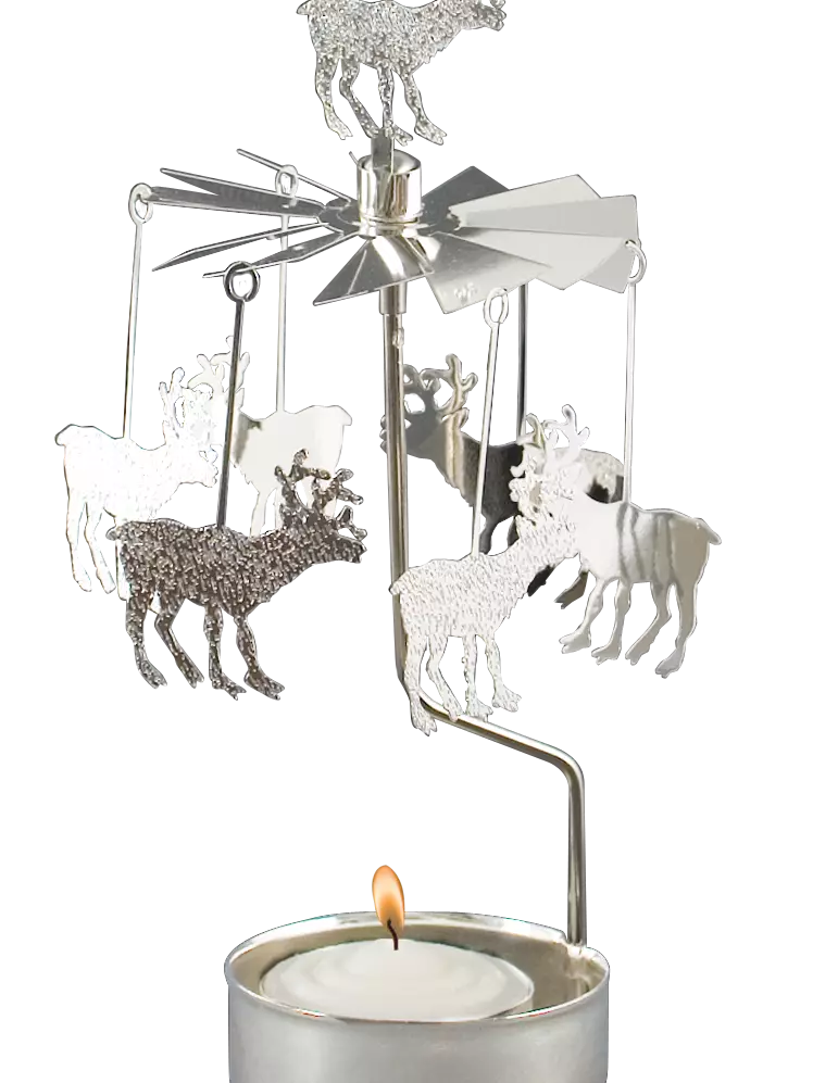Rotary Candleholder/Angel Chime