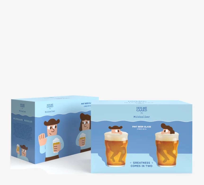 Holmegaard & Mikkeller - Pint Beer Glasses
