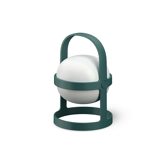 Rosendahl Soft Spot Solar Lamp in Foreset Green 