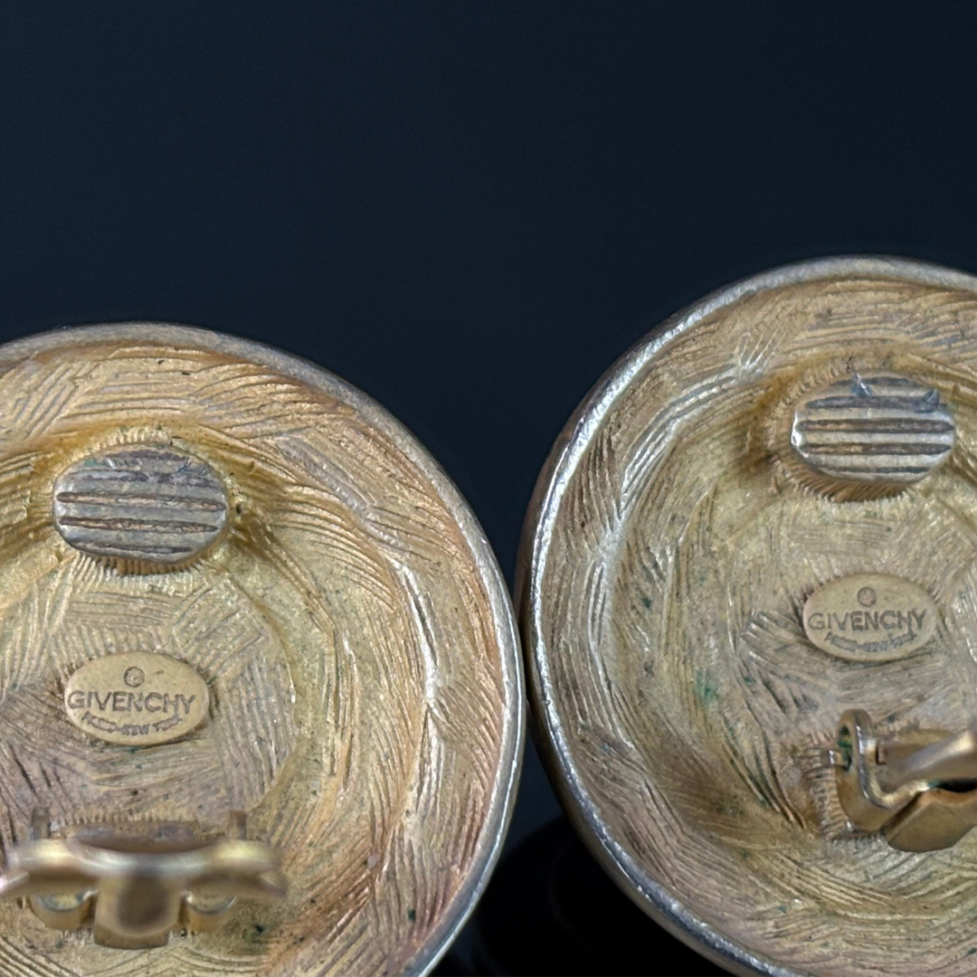 Vintage Givenchy Clip-On Earrings