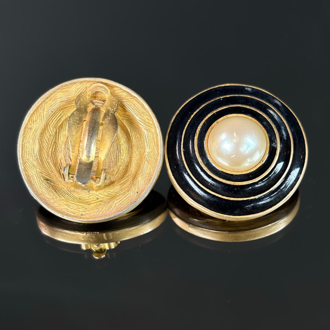 Vintage Givenchy Clip-On Earrings