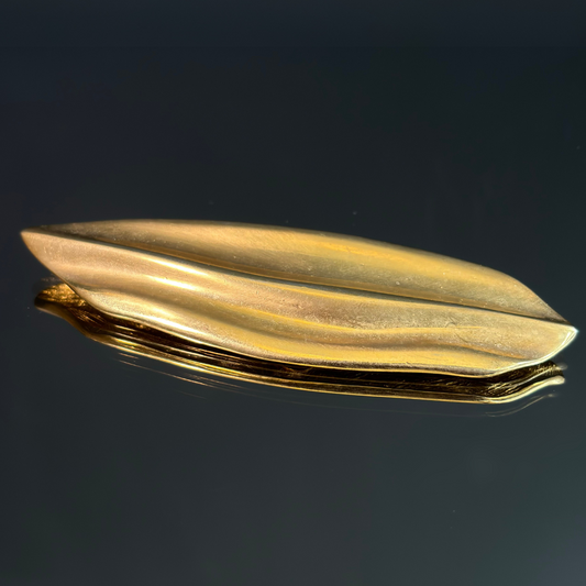 Vintage Givenchy Abstract Leaf Brooch