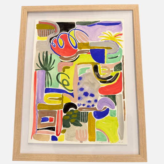 Emma Daisy - "Abstract on Paper No. 3"