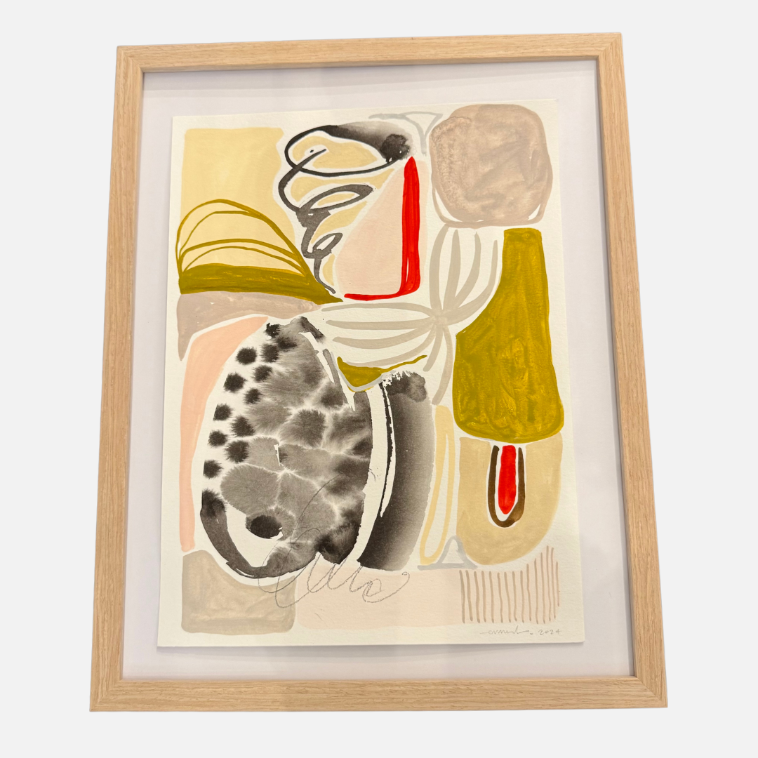 Emma Daisy - "Abstract on Paper No. 4"