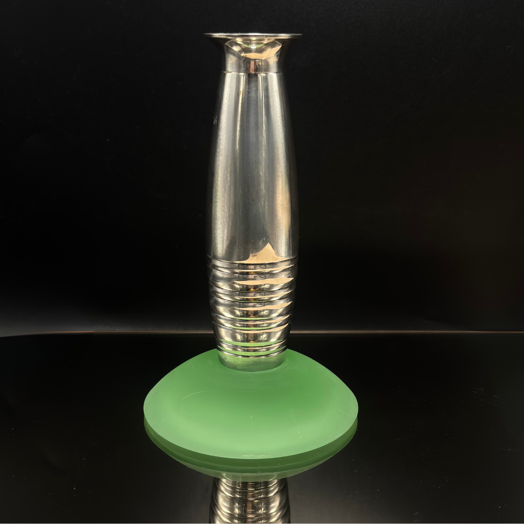 Vintage Modernist Christofle Alexandria Candlestick