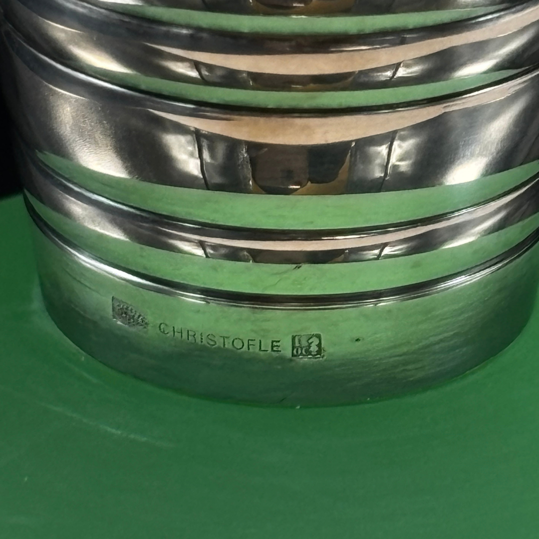 Vintage Modernist Christofle Alexandria Candlestick