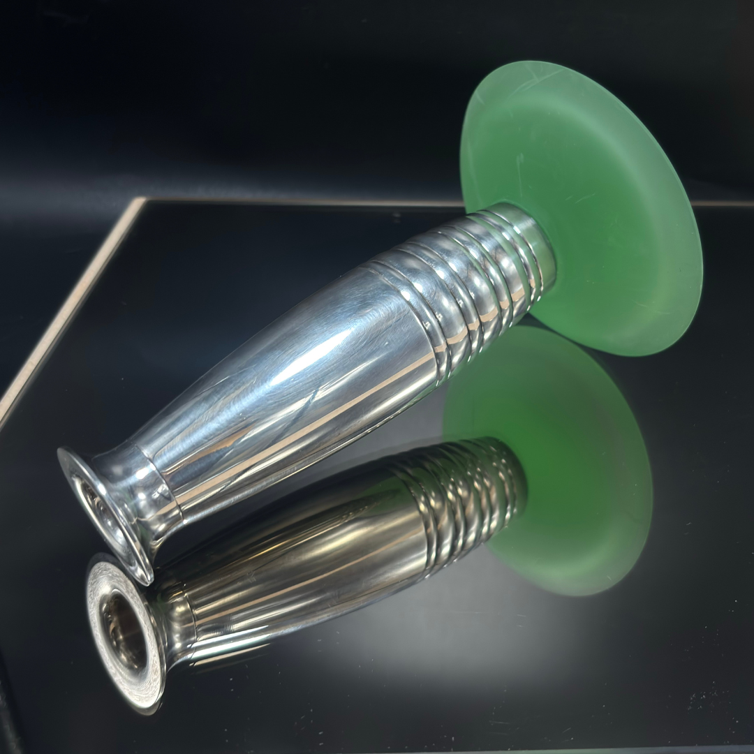 Vintage Modernist Christofle Alexandria Candlestick