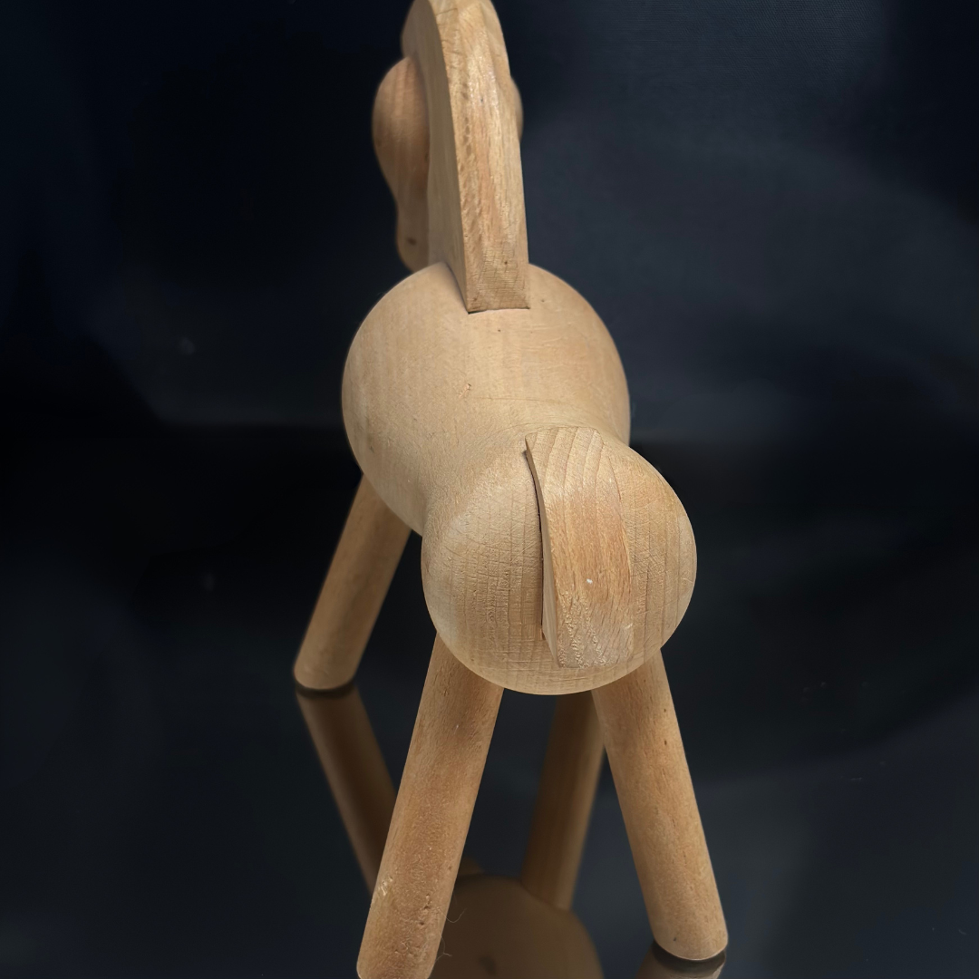 Vintage Kay Bojesen Denmark Wooden Horse