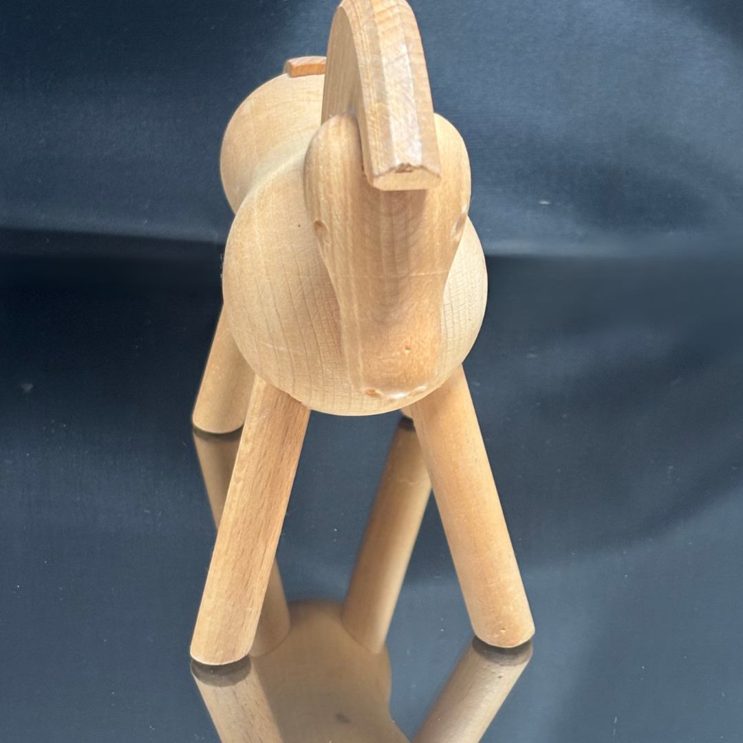 Vintage Kay Bojesen Denmark Wooden Horse