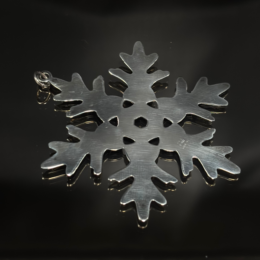 Vintage Metropolitan Museum of Art Sterling Silver Star Ornament