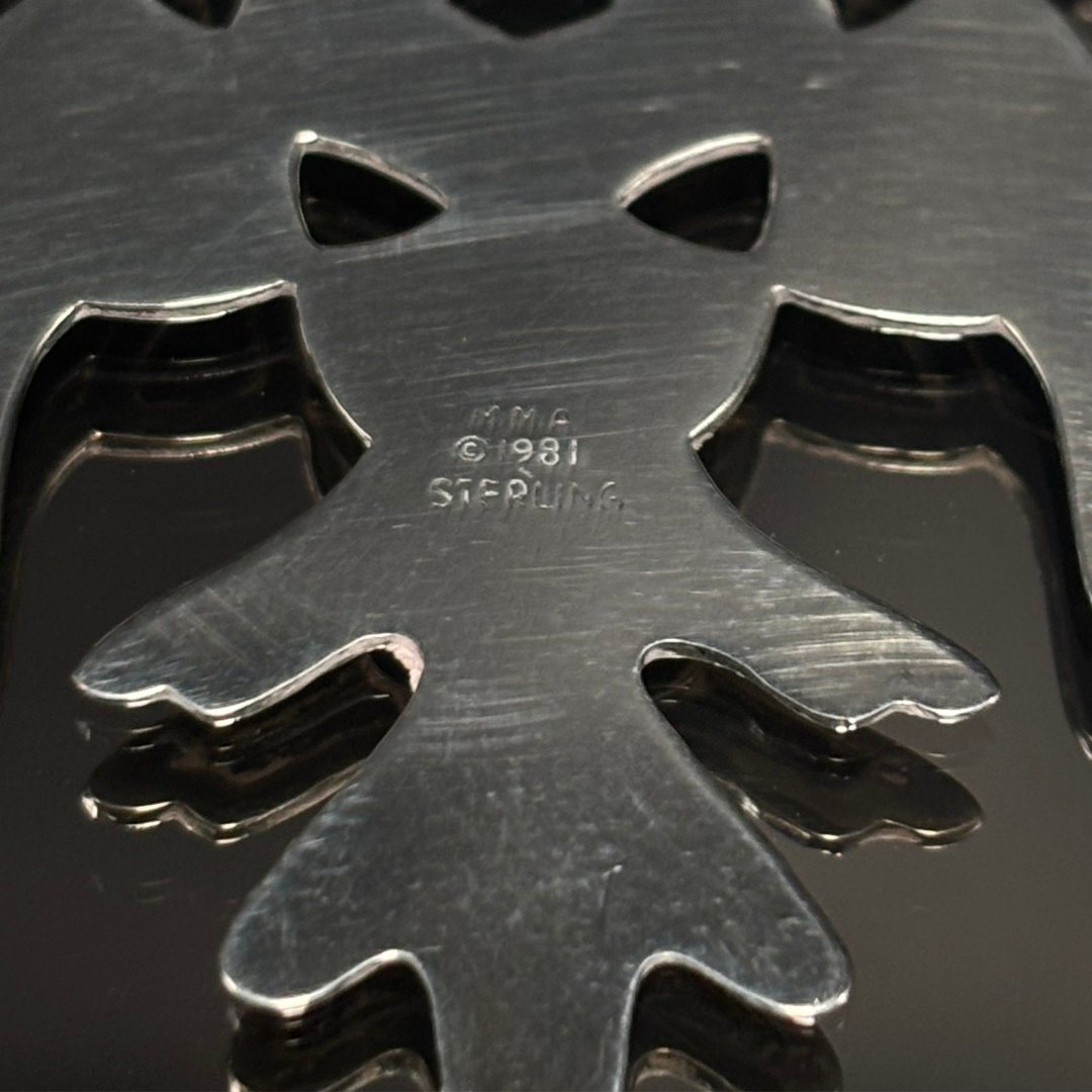 Vintage Metropolitan Museum of Art Sterling Silver Star Ornament