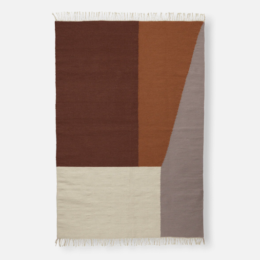 Ferm Living Kelim Borders Rug - Large