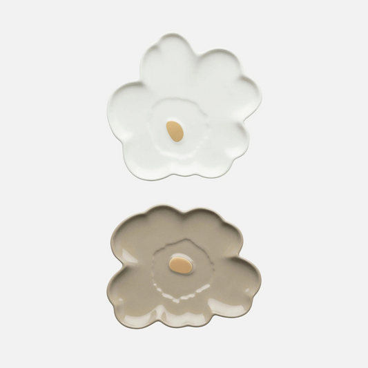 Marimekko Unikko Shape Plates, Set of 2