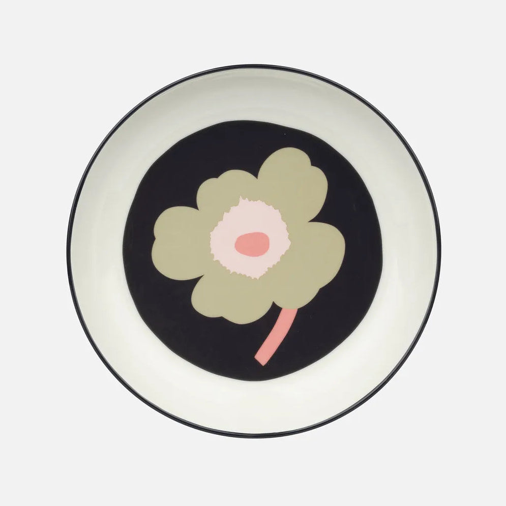 Marimekko Unikko Deep Plate, 20.5 cm