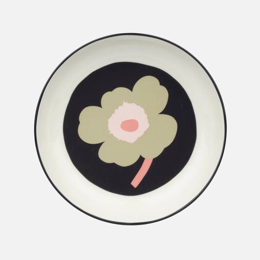 Marimekko Unikko Deep Plate, 20.5 cm