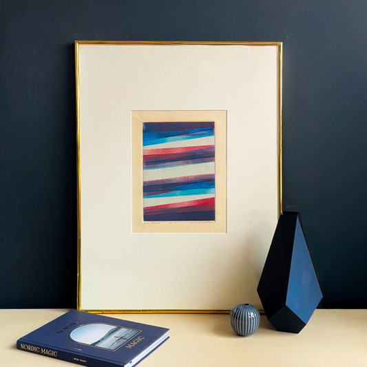 Vintage Harvey Littleton "Color Bands 1"