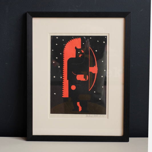 Vintage Hilaire Hiler "The Manitou"