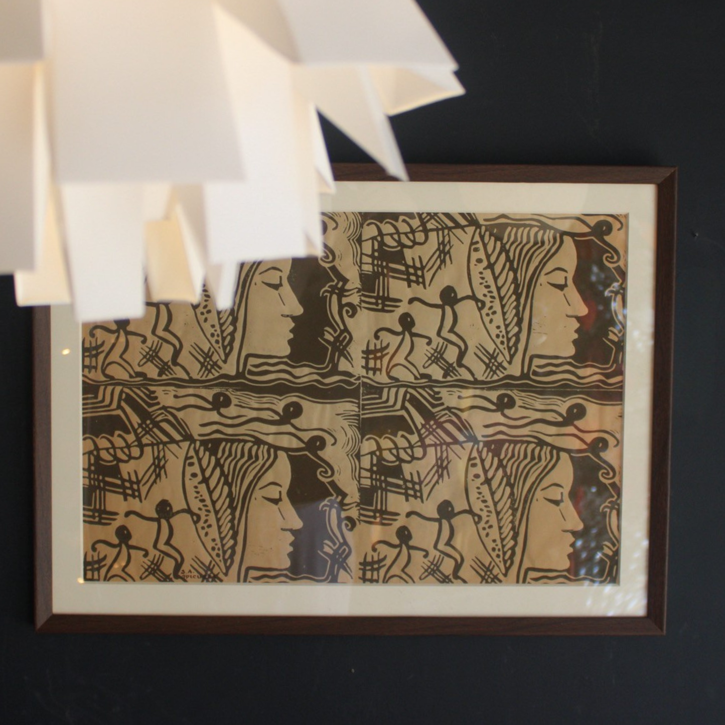 Vintage Silvia Spicuzza "All Over Pattern #2"