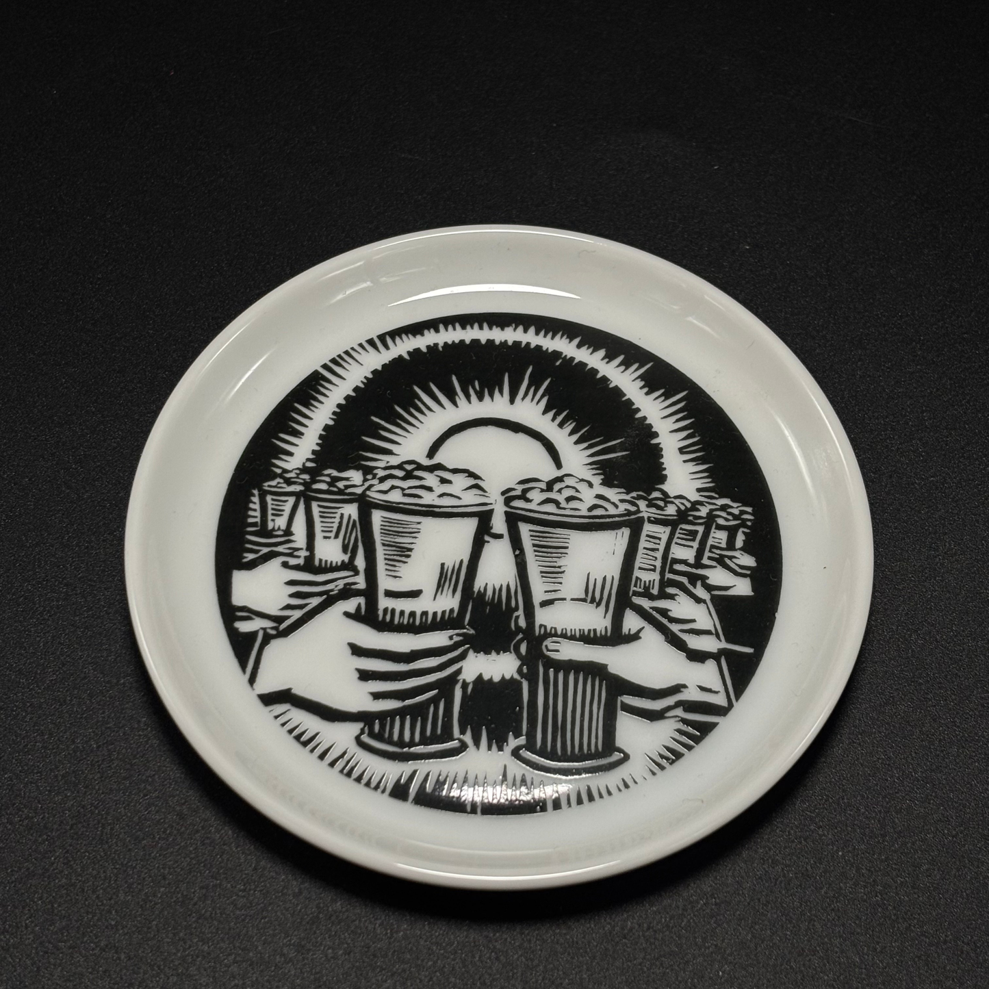 Vintage Furstenberg 100th Anniversary German Hospitality Union Plate Set