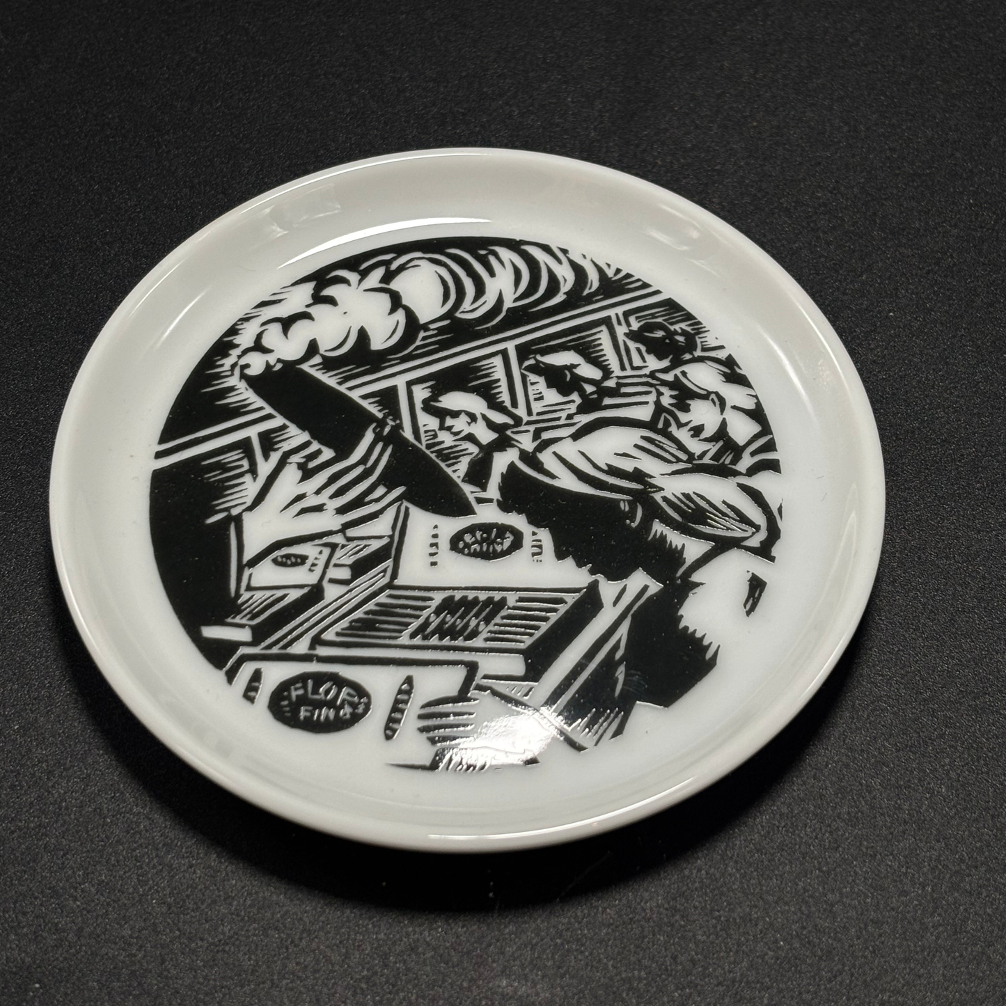 Vintage Furstenberg 100th Anniversary German Hospitality Union Plate Set
