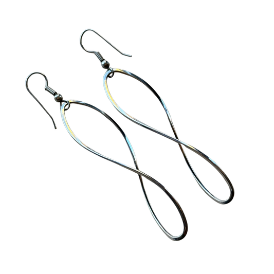 Sterling Silver Infinity Earrings