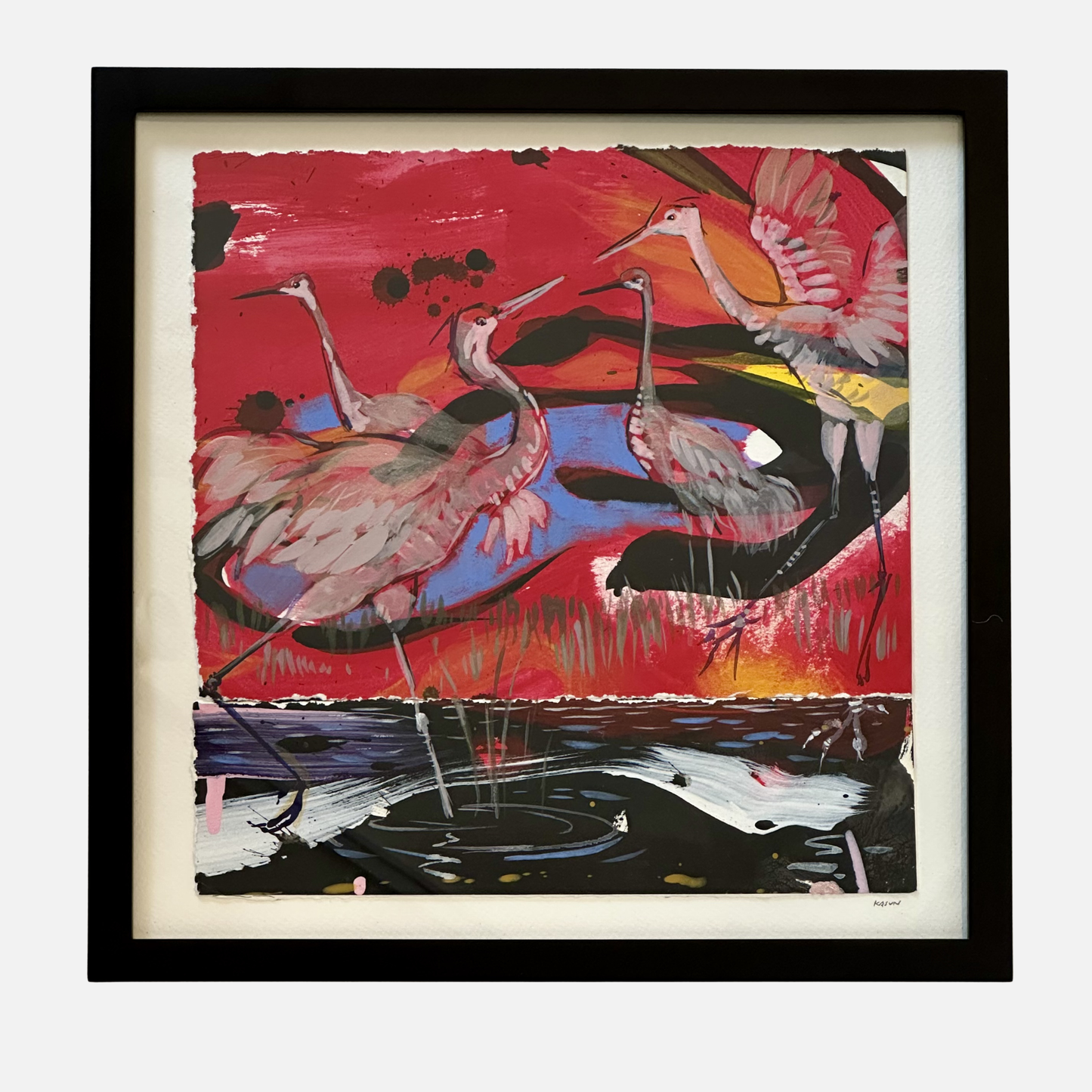 Mike Kasun "Sandhill Cranes"