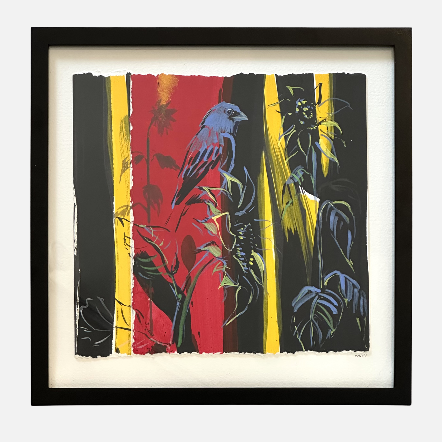 Mike Kasun "Indigo Bunting"