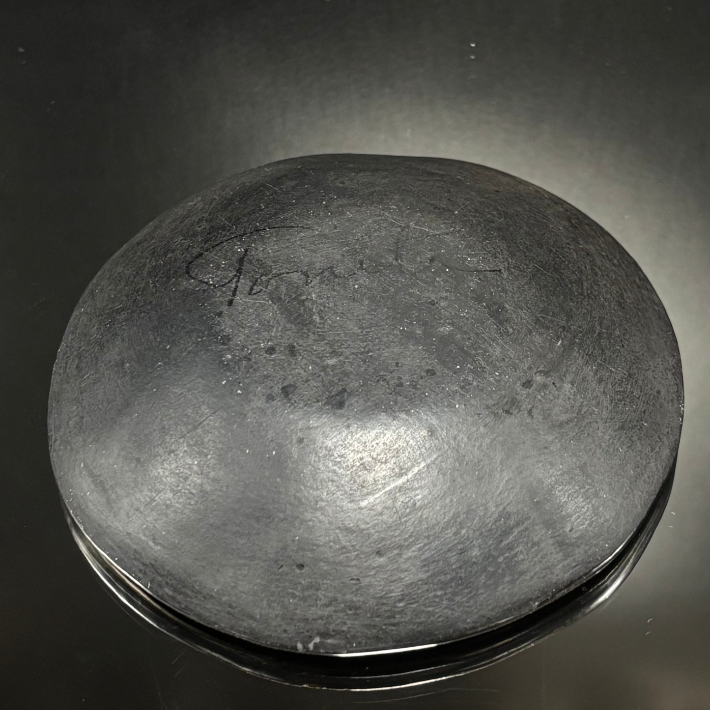 Vintage Tonita Blackware Dish