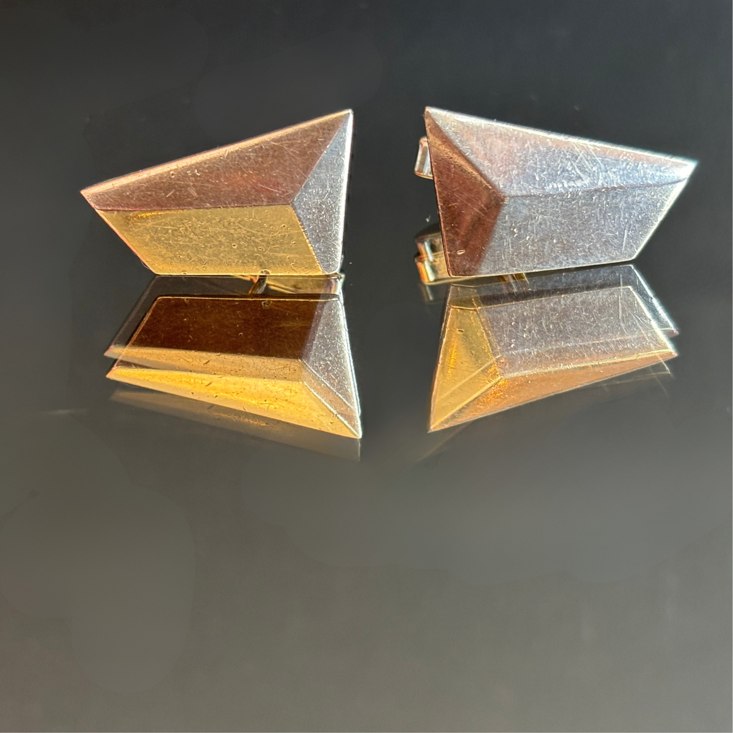Vintage Sigi Pineda Taxco Sterling Silver Cufflinks