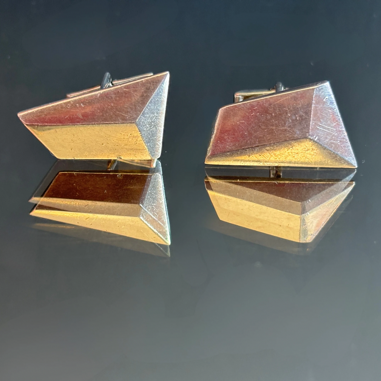 Vintage Sigi Pineda Taxco Sterling Silver Cufflinks