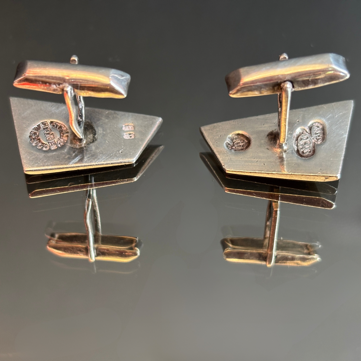 Vintage Sigi Pineda Taxco Sterling Silver Cufflinks