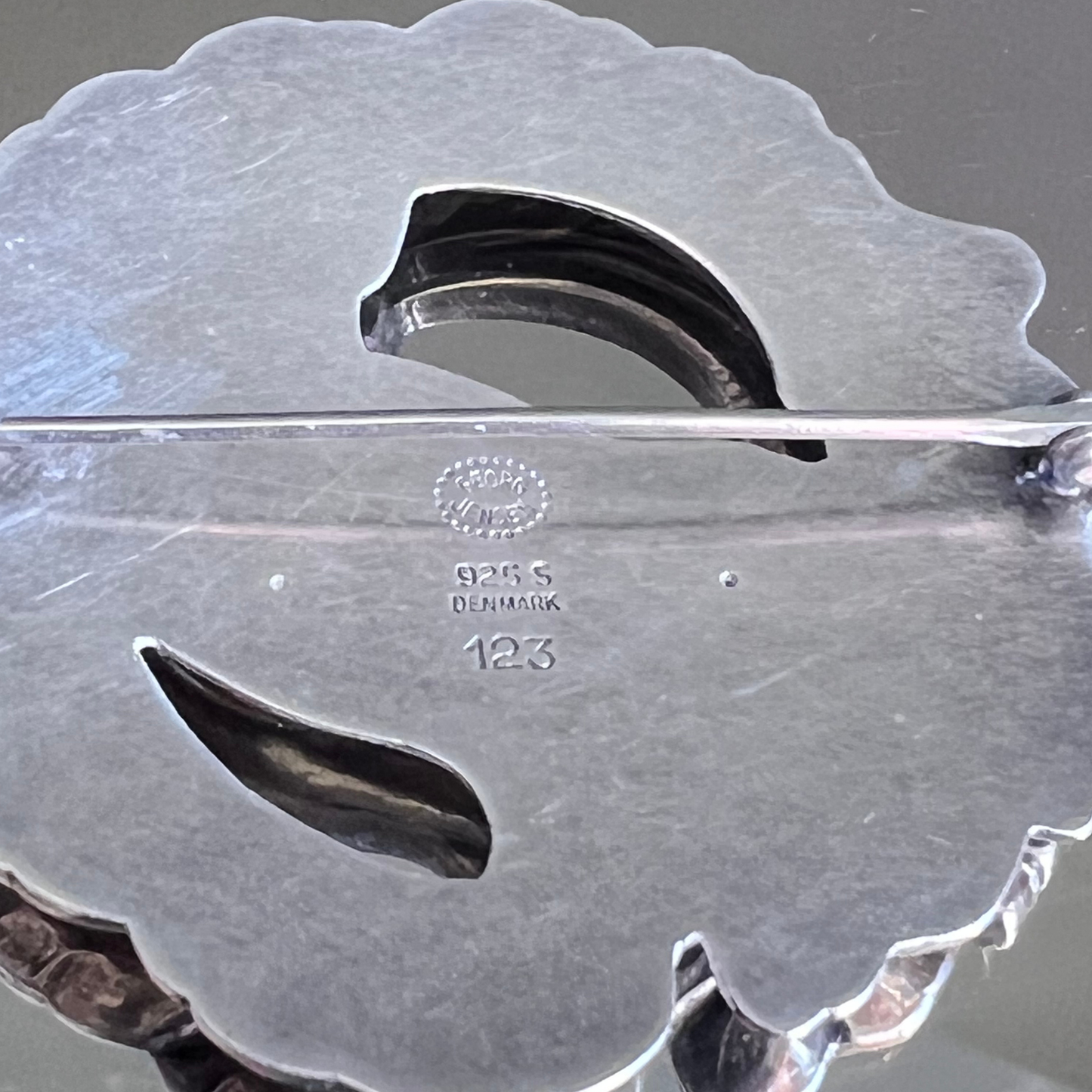 Vintage Georg Jensen Dove Brooch #123