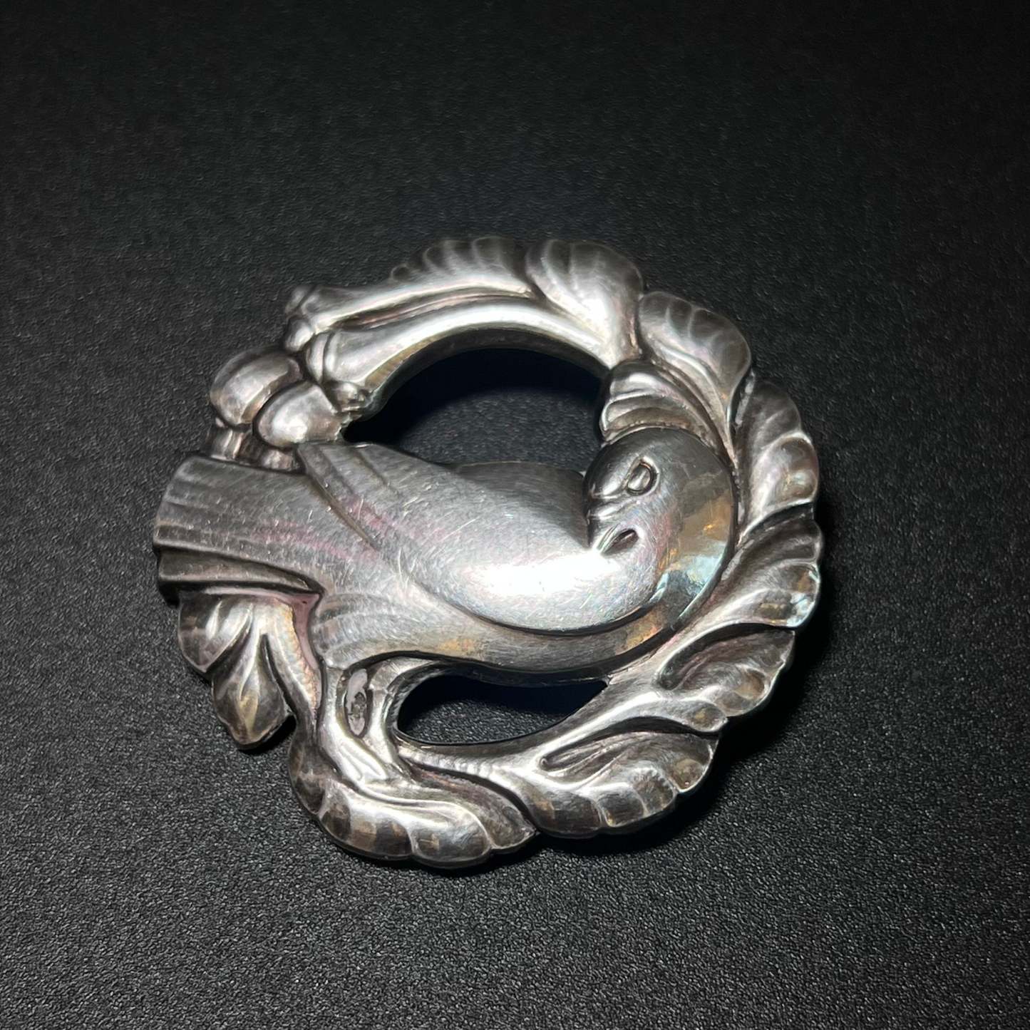 Vintage Georg Jensen Dove Brooch #123