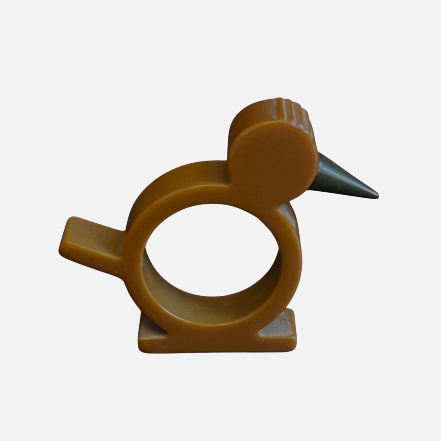 Vintage Catalin (Bakelite) Bird Napkin Ring