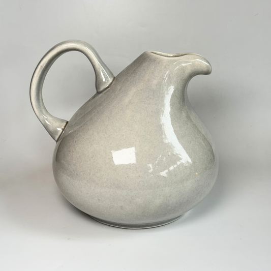 1940's Russel Wright Granite Grey Bulb Shape Pitcher