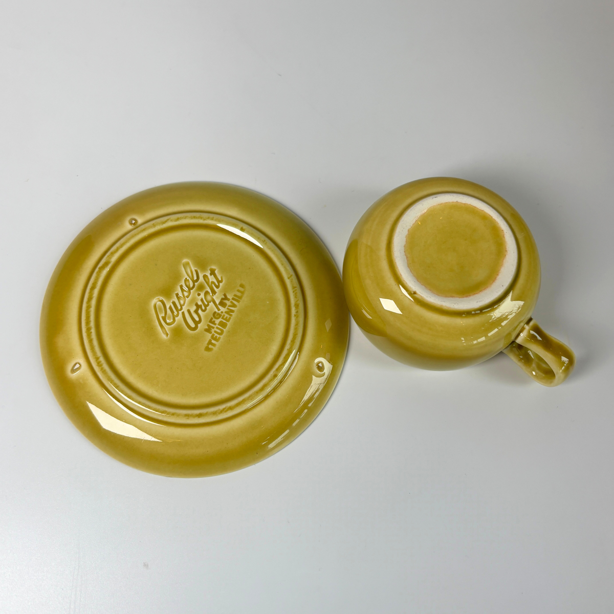 1940's Russel Wright Demitasse Cup & Saucer Set