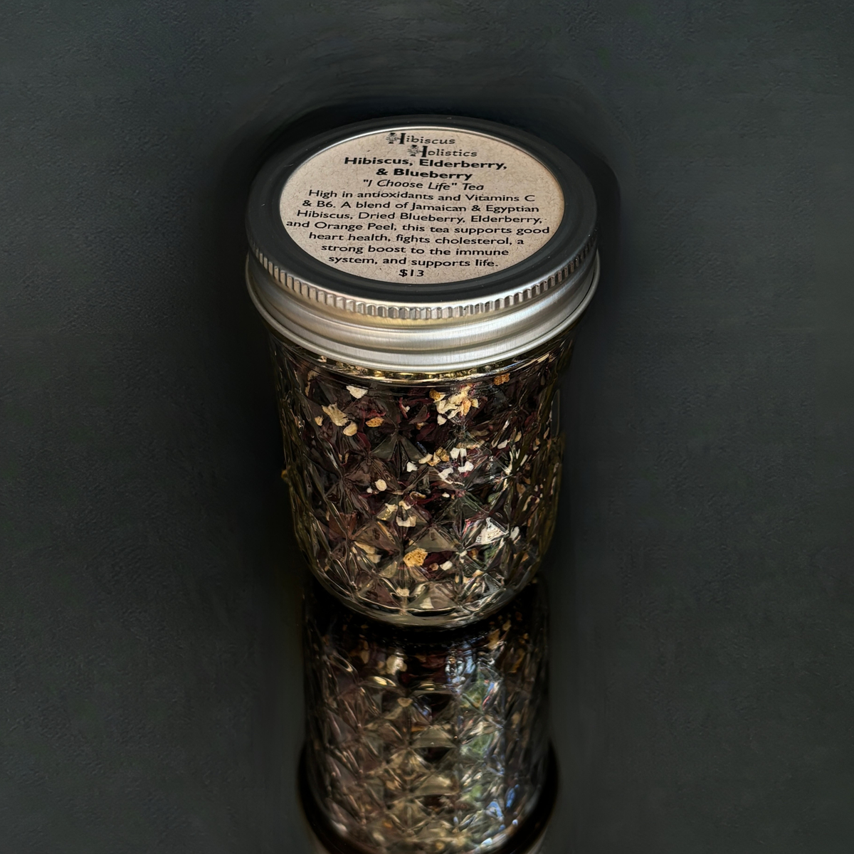 Alice’s Garden Hibiscus, Elderberry, & Blueberry Tea