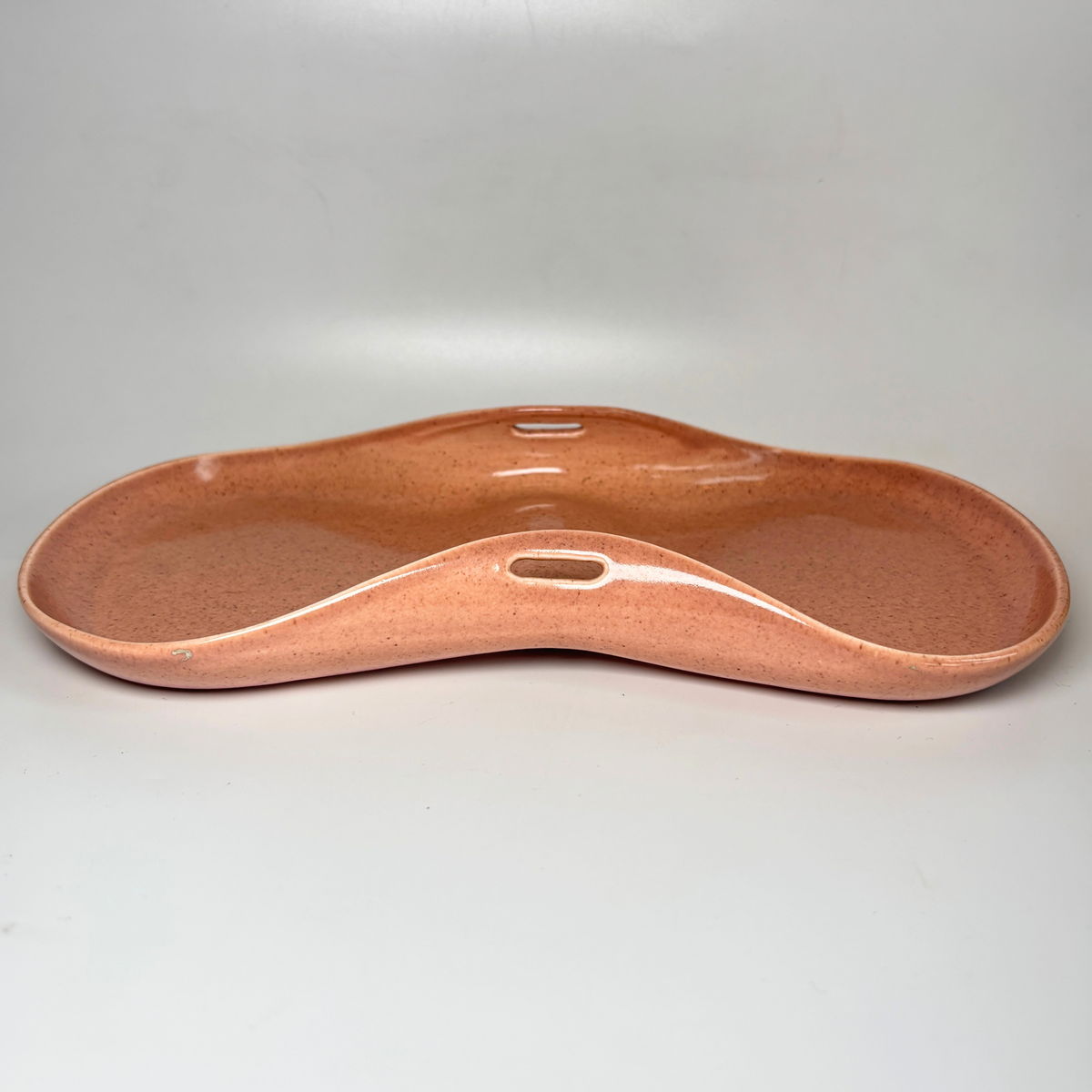 1940's Russel Wright Coral Bean Shaped Tray