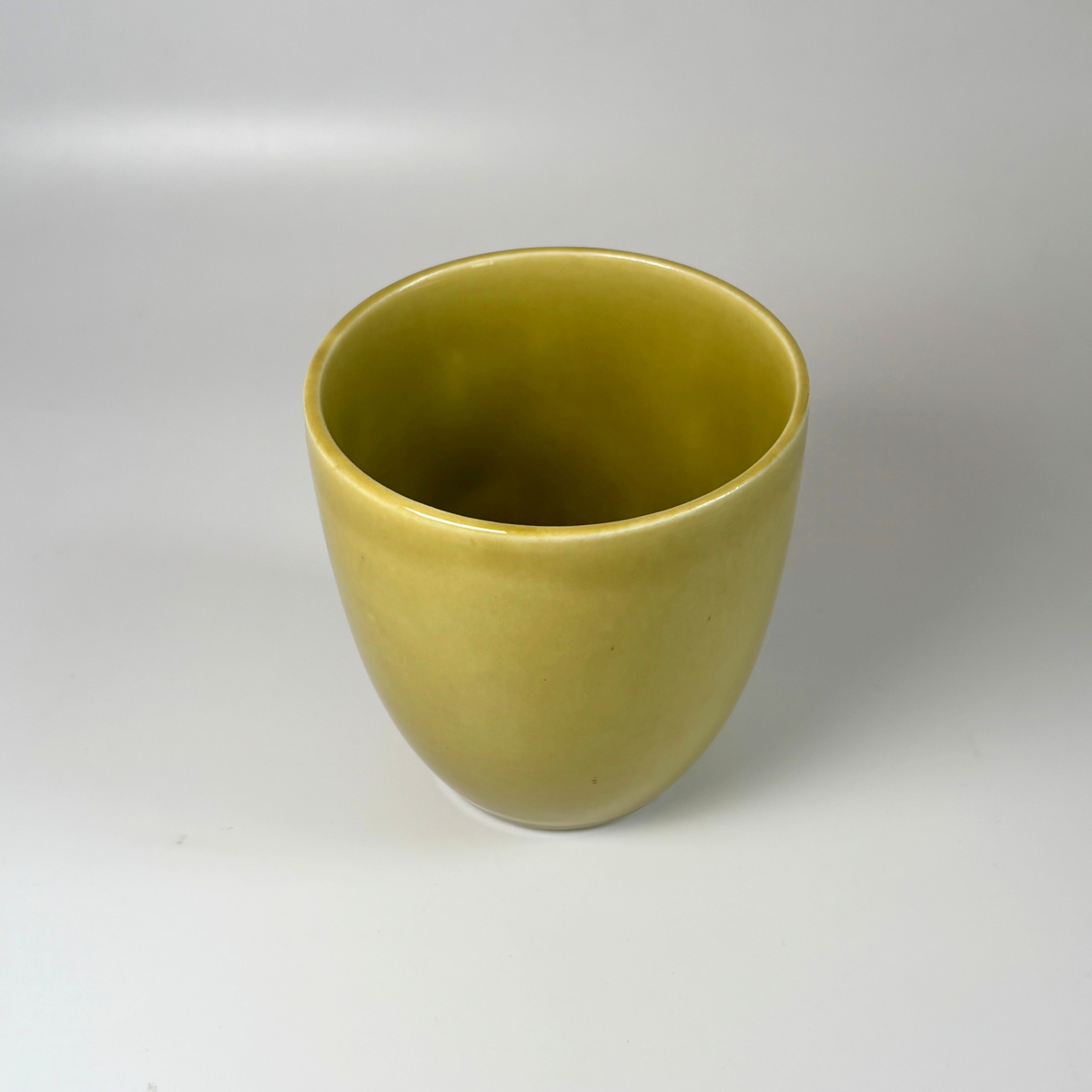 1940's Russel Wright Coffee Mug w/out Handle, Chartreuse
