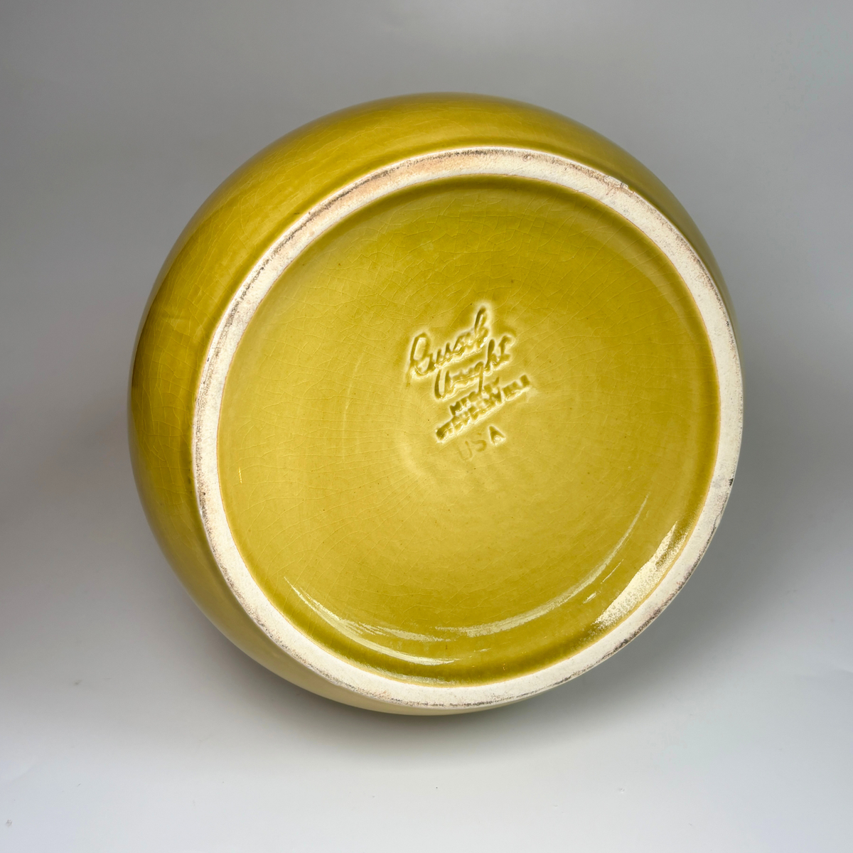 1940's Russel Wright Chartreuse Tall Water Pitcher