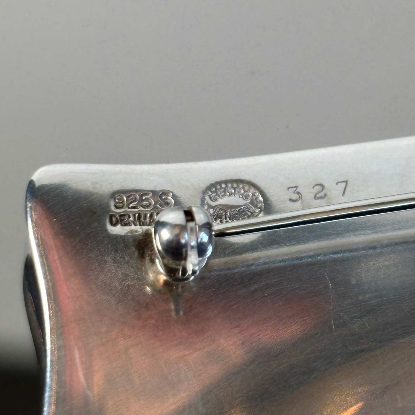 Vintage Georg Jensen Modernist Brooch