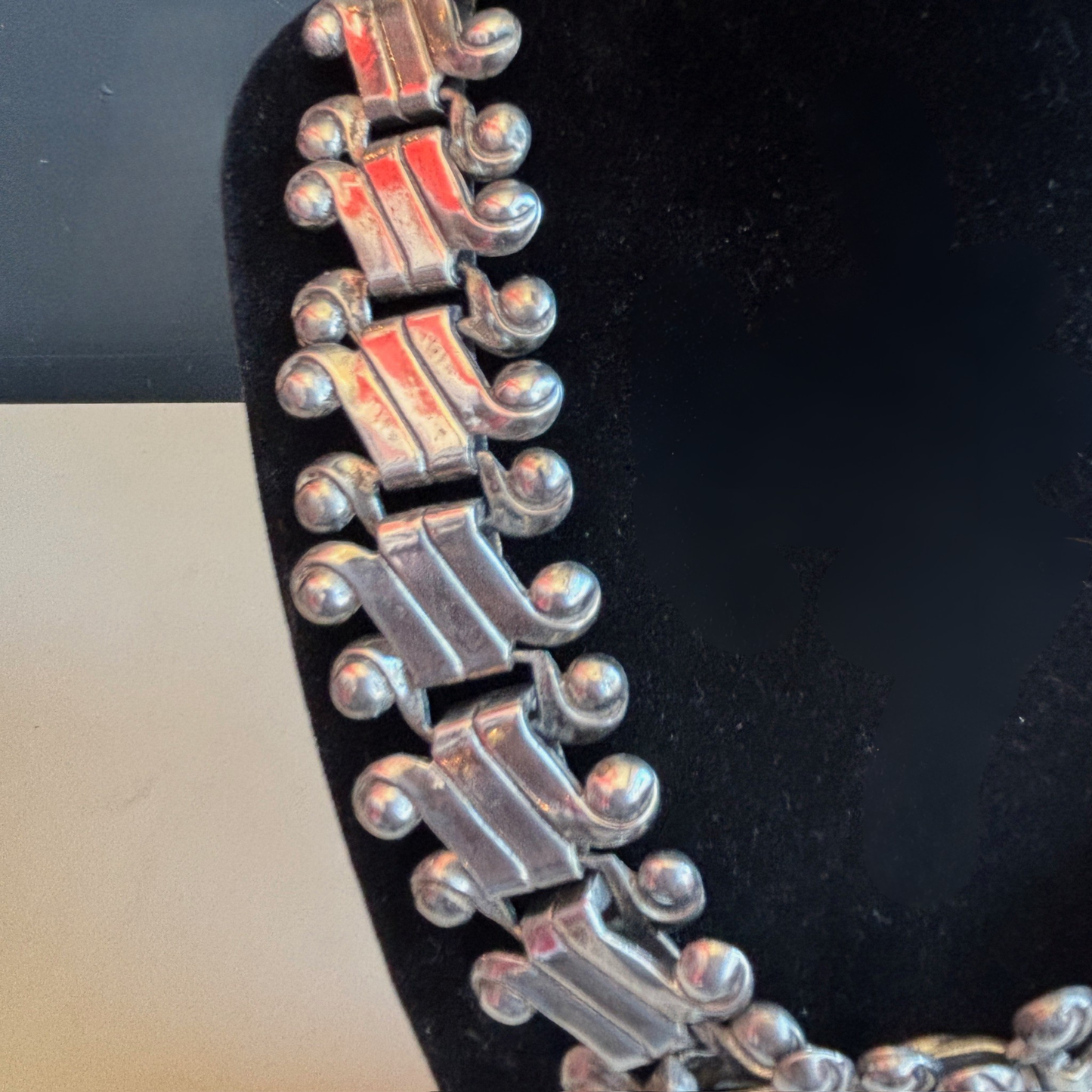 Vintage William Spratling for Silson Silverplate Link Necklace